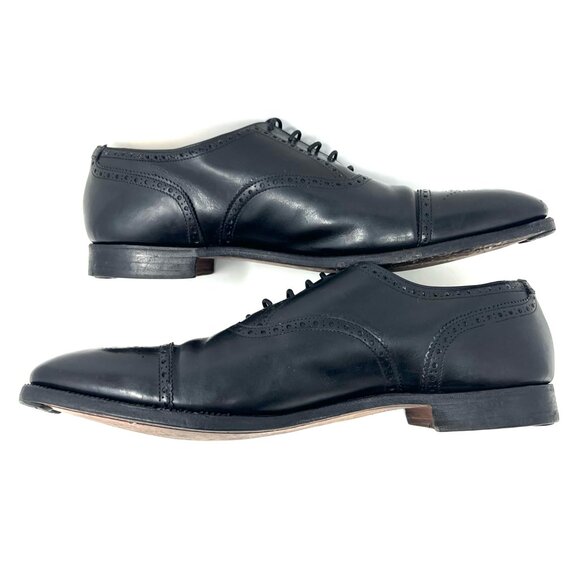 Shipton & Heneage Mens Winchester Wingtip Oxford Sz 14 Black Leather England
